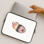 Flaming Beanie Laptop Sleeve 2