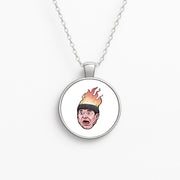 Flaming Beanie Necklace 1