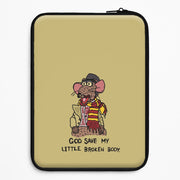 God Save My Broken Body Laptop Sleeve 1