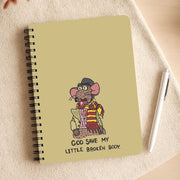 God Save My Broken Body Notebook 3