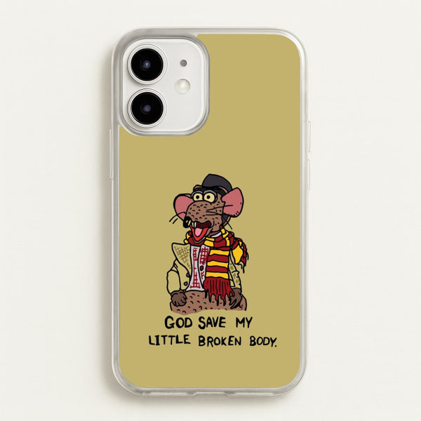 Gos Save My Broken Body - Muppets Christmas Carol Phone Case - iPhone 12 Mini / Standard