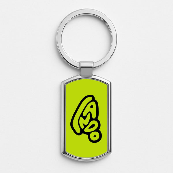 Silver Metal Keyring