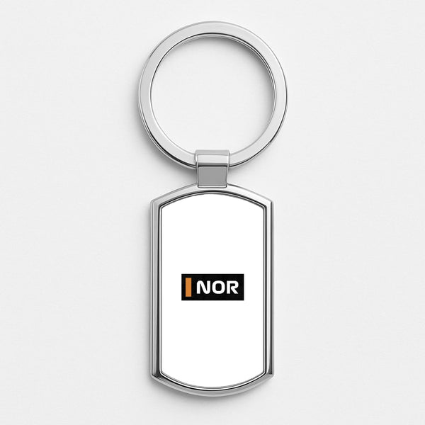 Silver Metal Keyring