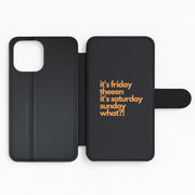 Friday Theeen Flip / Wallet Phone Case 2