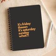 Friday Theeen Notebook 3