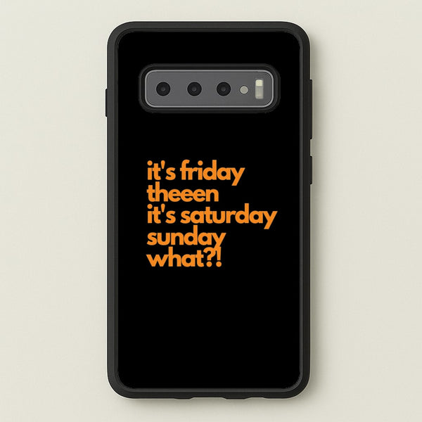 Friday Then - Lando Norris Phone Case - Galaxy S10 / Standard