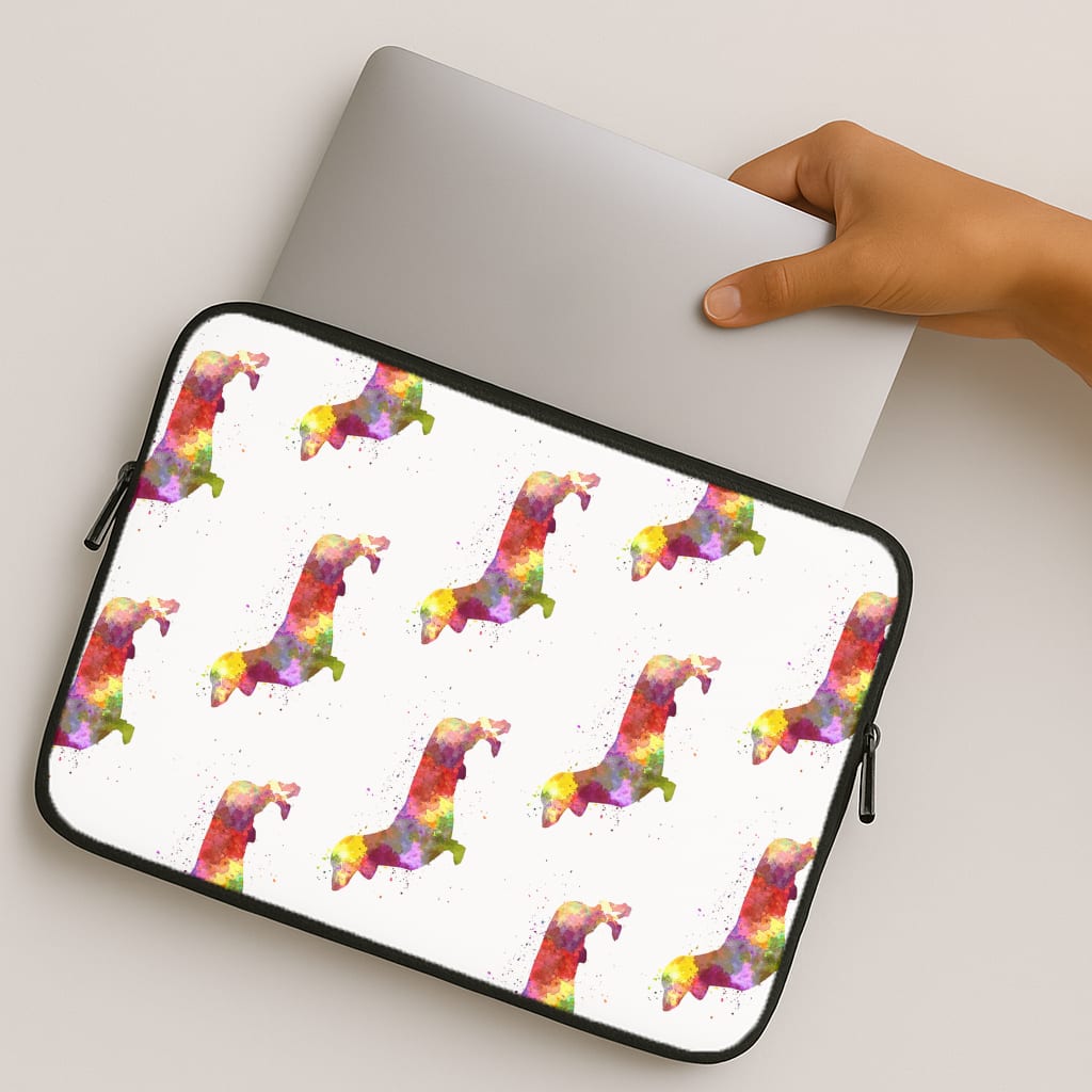 Watercolour Dachshund MacBook Case