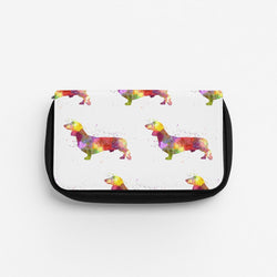 Watercolour Dachshund Pencil Case