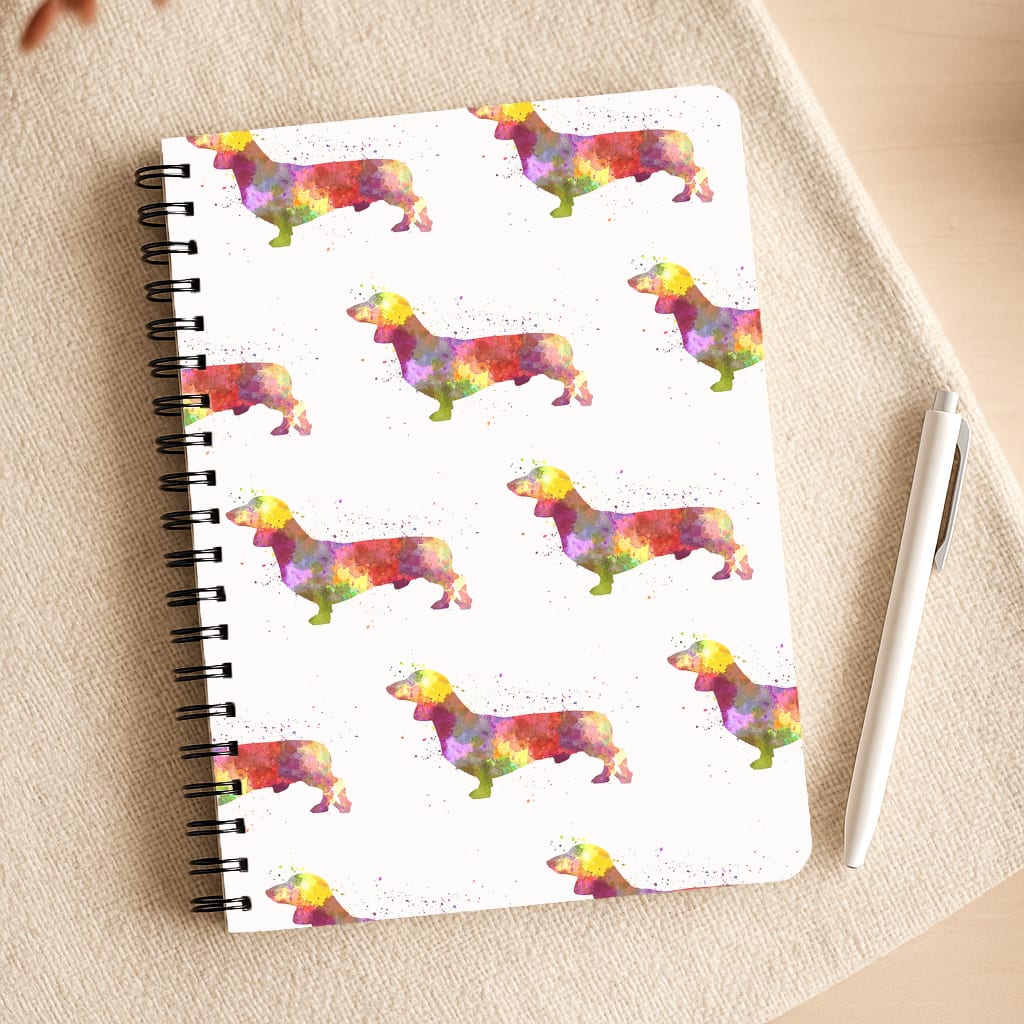 Watercolour Dachshund Notepad