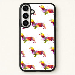 Watercolour Dachshund Phone Case for Galaxy S26 Plus