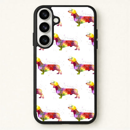 Watercolour Dachshund Phone Case for Galaxy S26