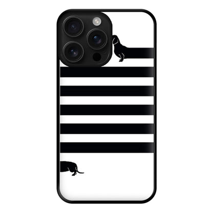 Dachshund Wrapped Phone Case for iPhone 16 Pro Max