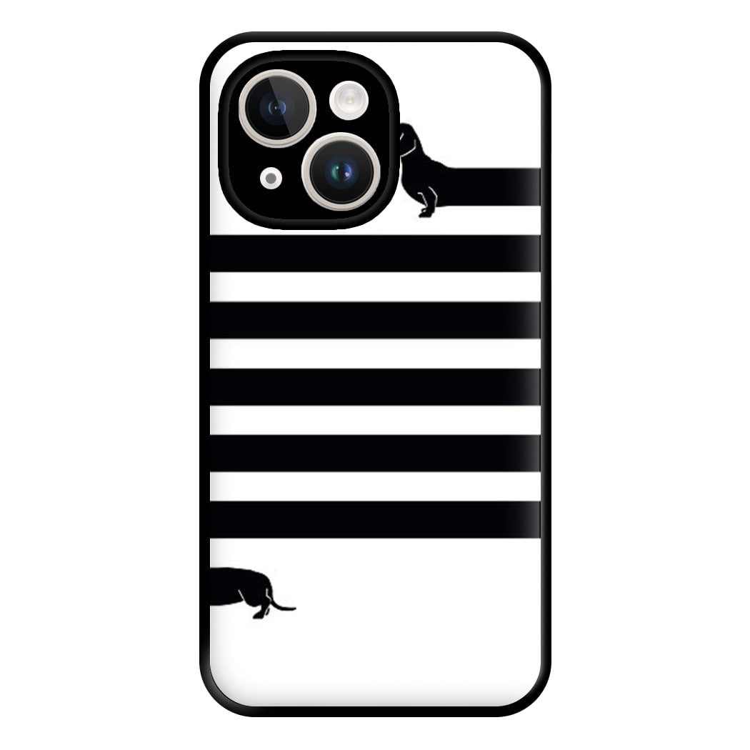 Dachshund Wrapped Phone Case for iPhone 14 Plus