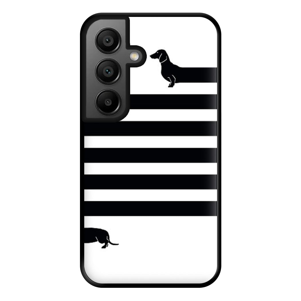 Dachshund Wrapped Phone Case for Google Pixel 8