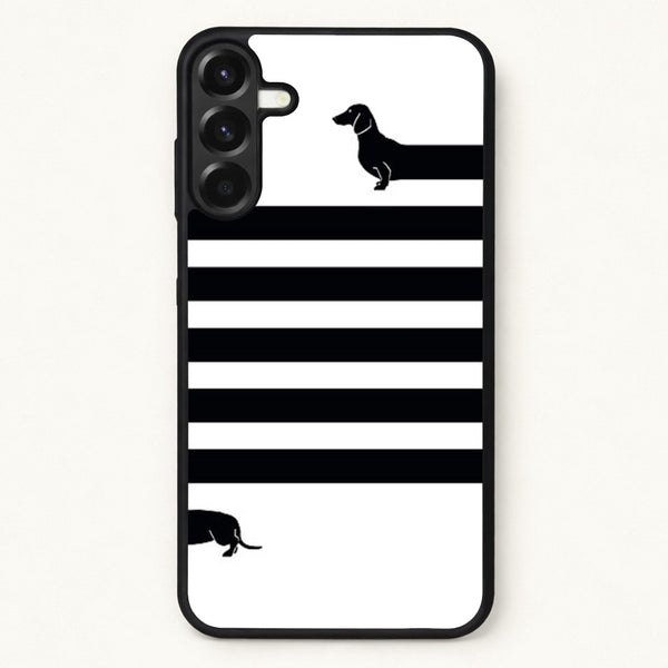 Dachshund Wrapped Phone Case for Galaxy A37