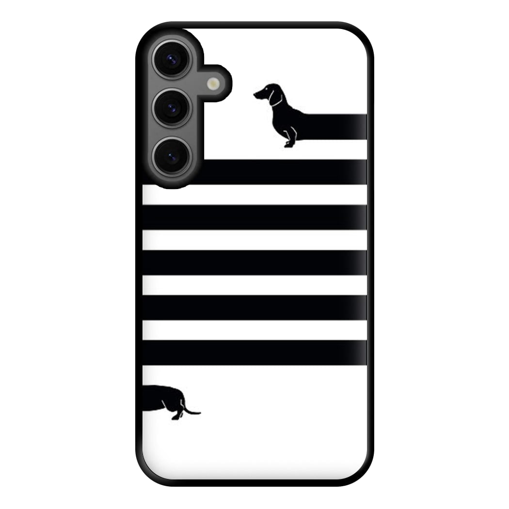 Dachshund Wrapped Phone Case for Galaxy S23FE