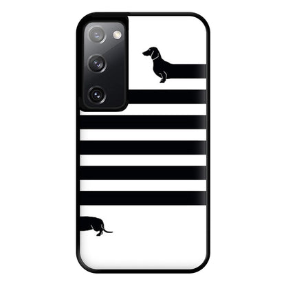 Dachshund Wrapped Phone Case for Galaxy S20