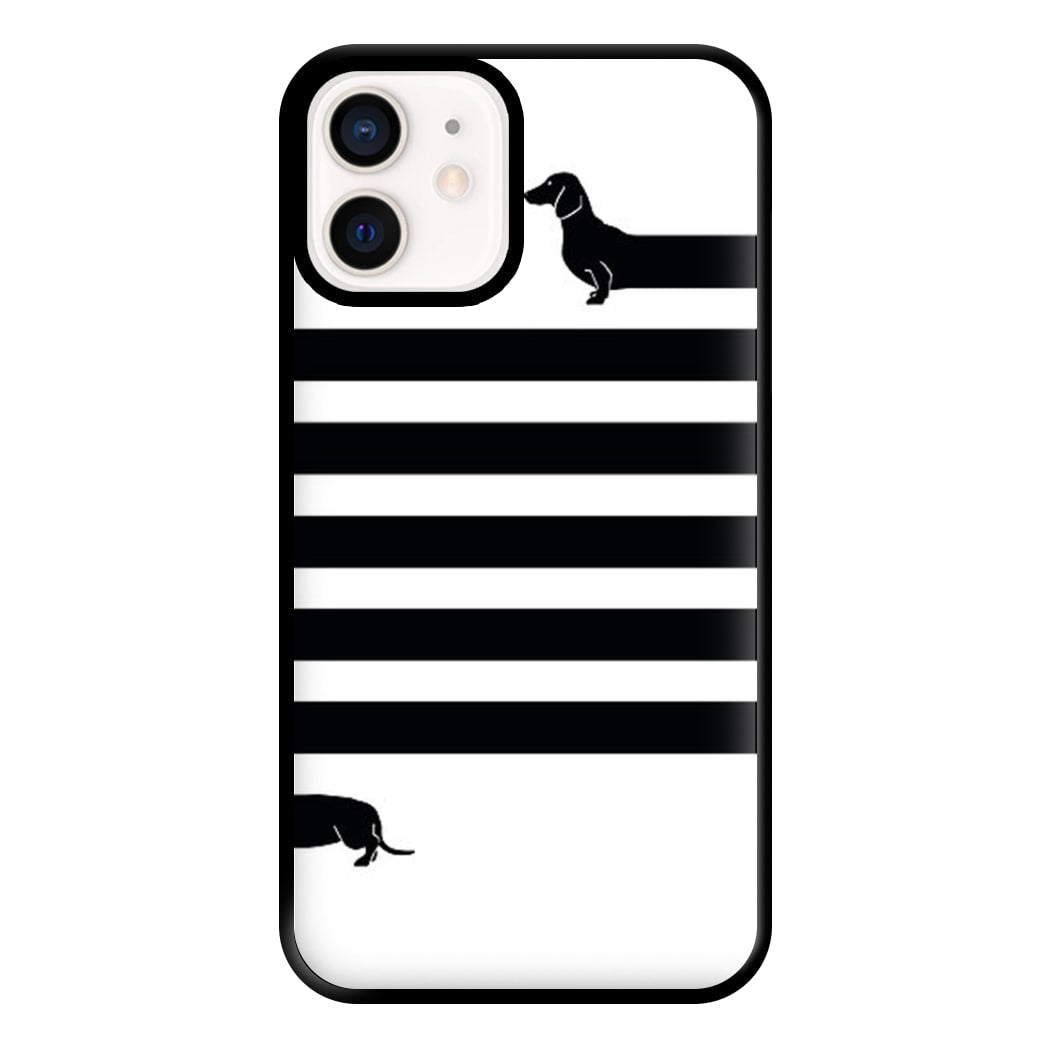 Dachshund Wrapped Phone Case for iPhone 12 Mini