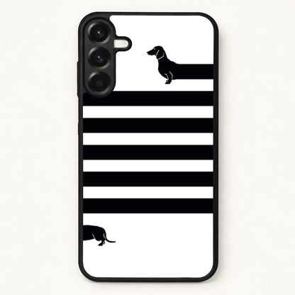 Dachshund Wrapped Phone Case for Galaxy A57