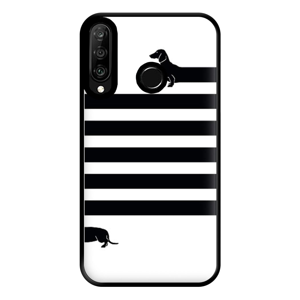 Dachshund Wrapped Phone Case for Huawei P30 Lite