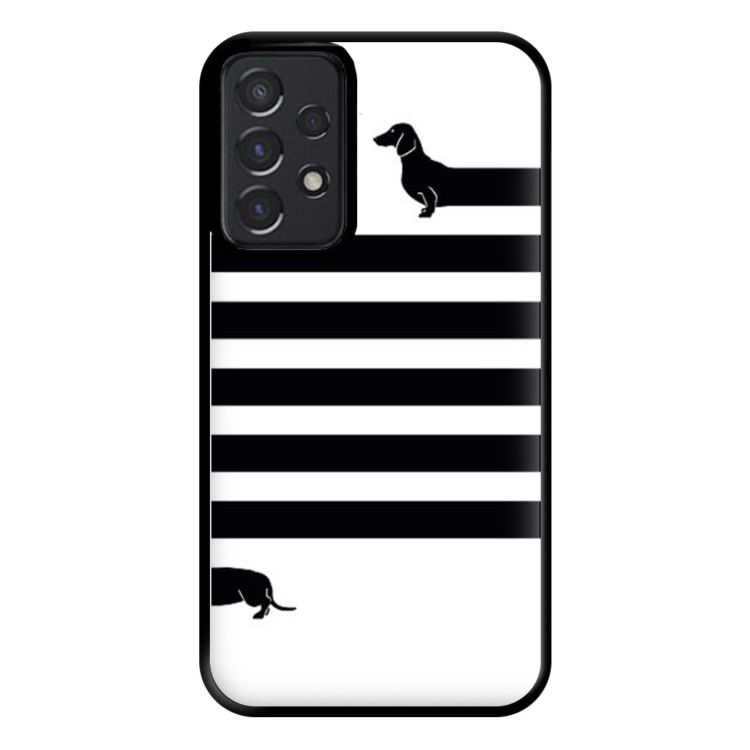 Dachshund Wrapped Phone Case for Galaxy A52 / A52s