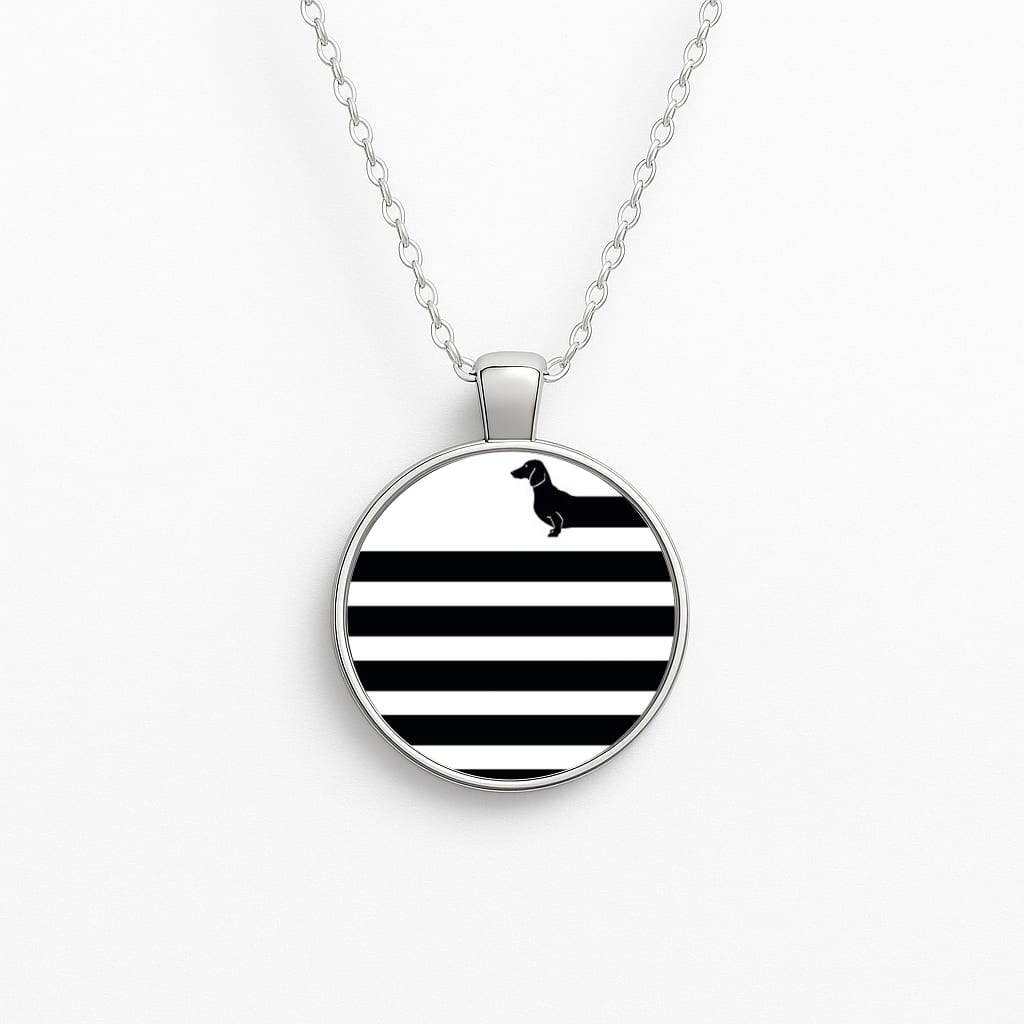 Dachshund Wrapped Necklace