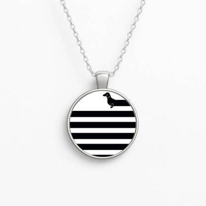 Dachshund Wrapped Necklace