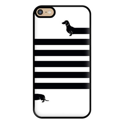 Dachshund Wrapped Phone Case for iPhone 6 Plus / 7 Plus / 8 Plus