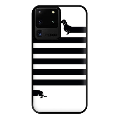 Dachshund Wrapped Phone Case for Galaxy S20 Ultra