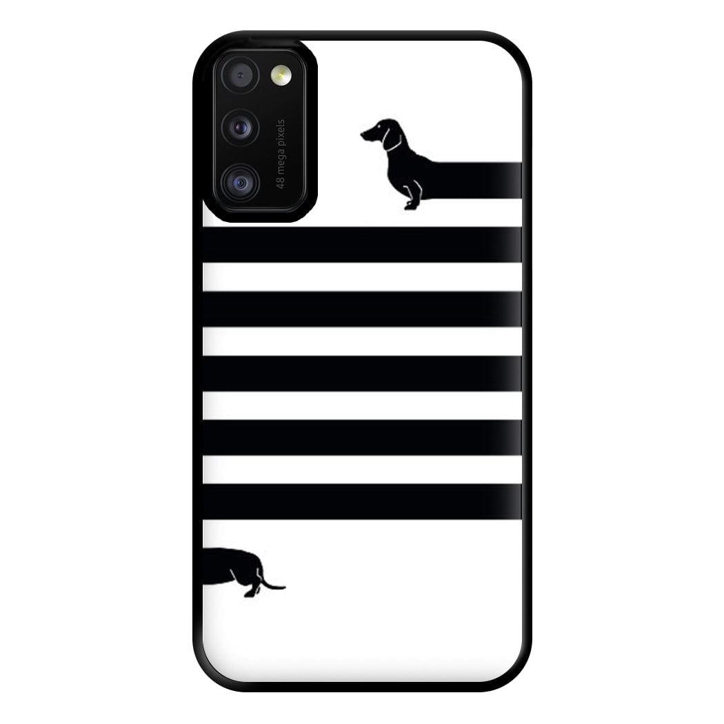 Dachshund Wrapped Phone Case for Galaxy A41