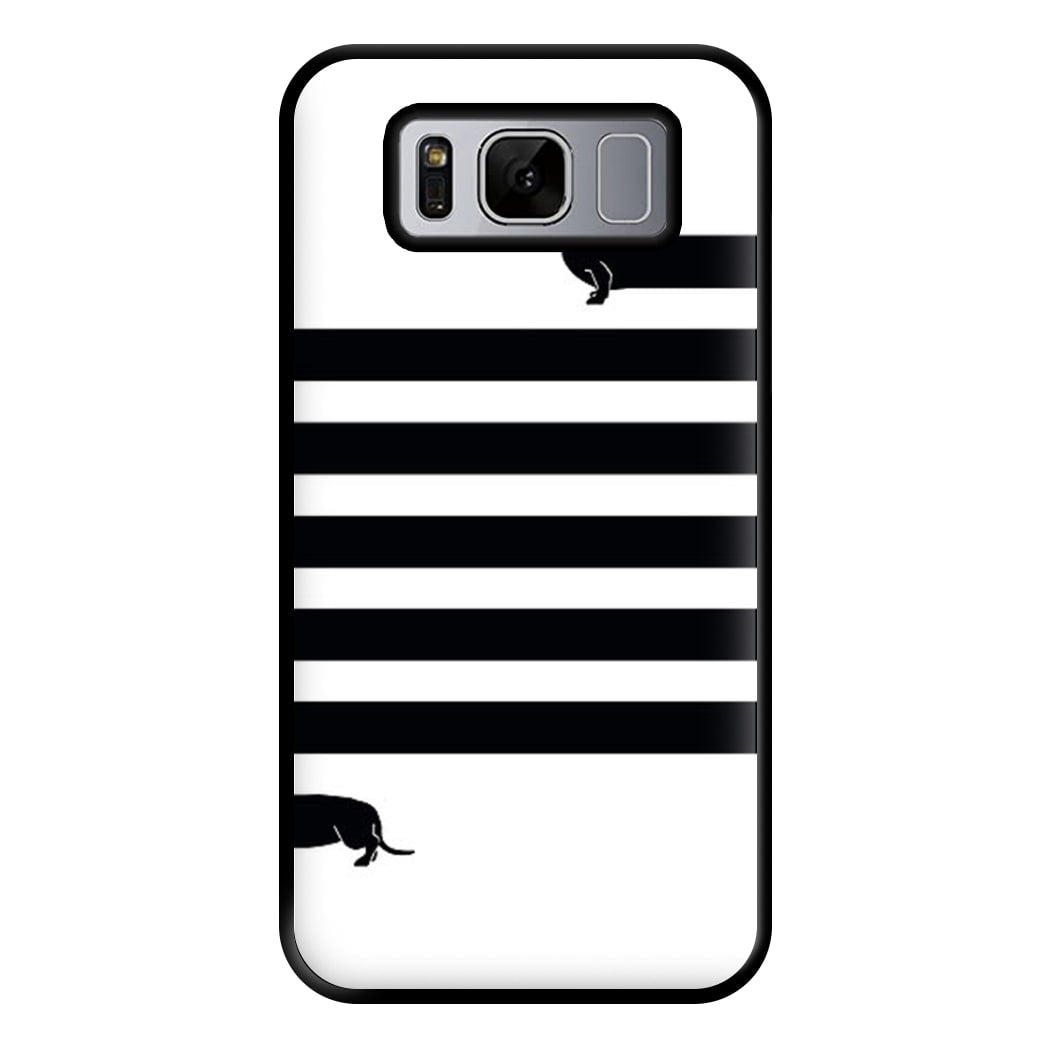 Dachshund Wrapped Phone Case for Galaxy S8 Plus