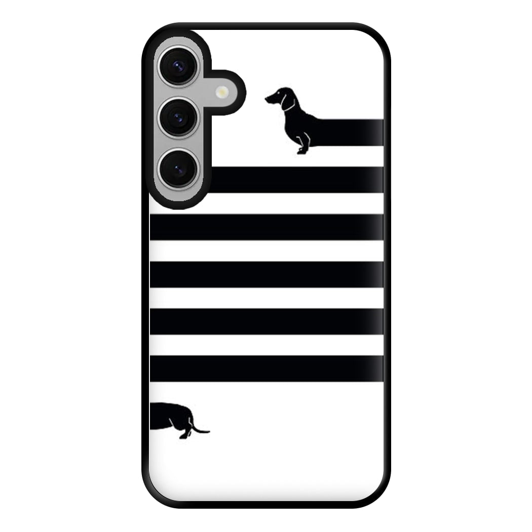 Dachshund Wrapped Phone Case for Galaxy S24FE