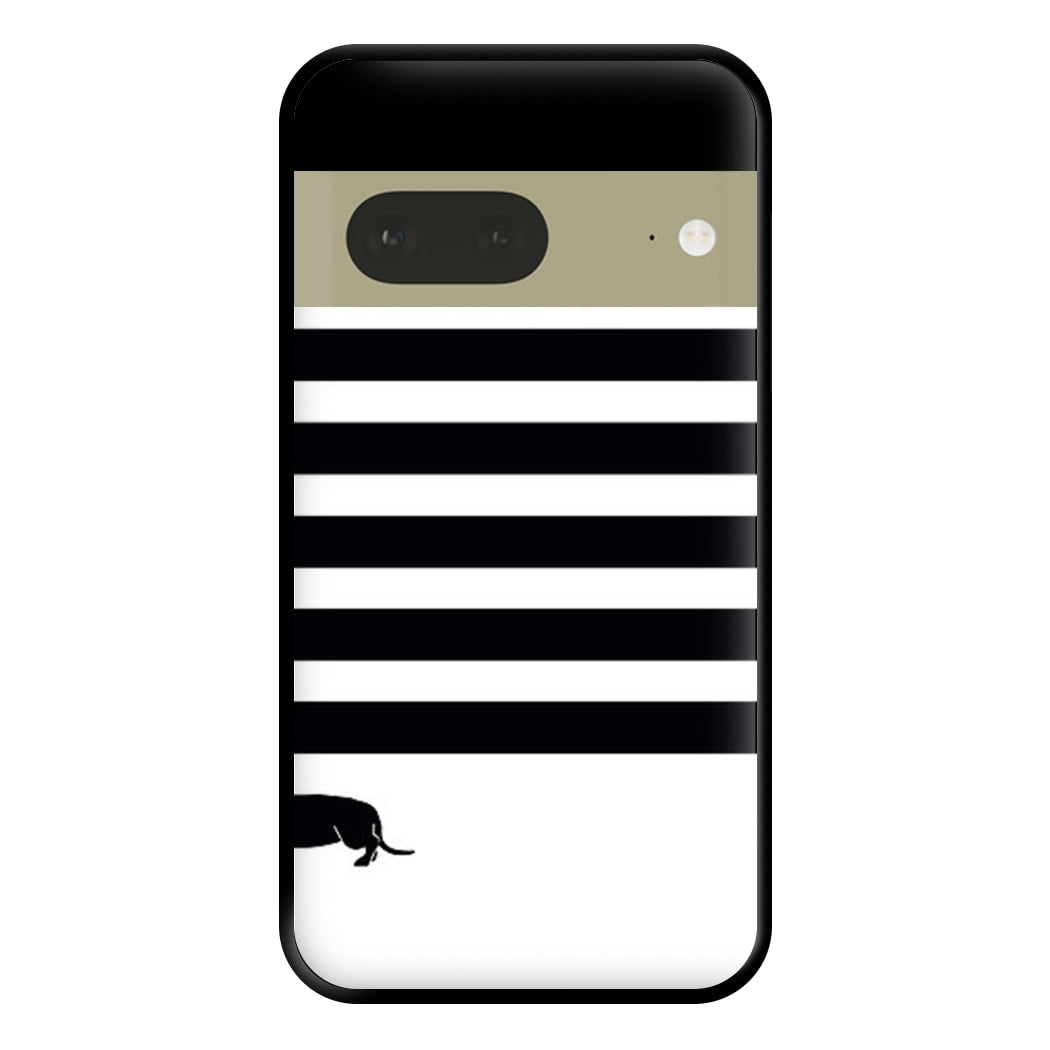 Dachshund Wrapped Phone Case for Google Pixel 7a