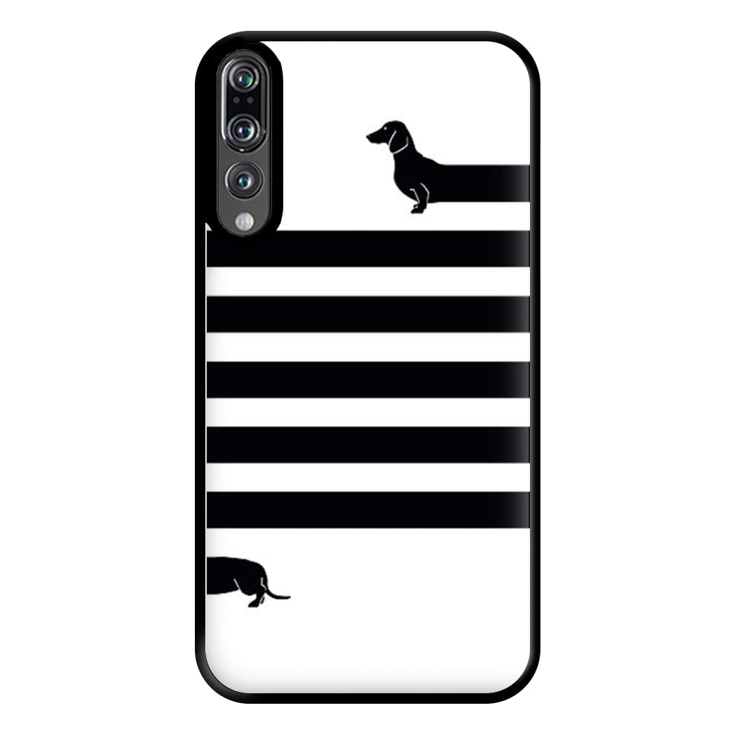 Dachshund Wrapped Phone Case for Huawei P20 Pro