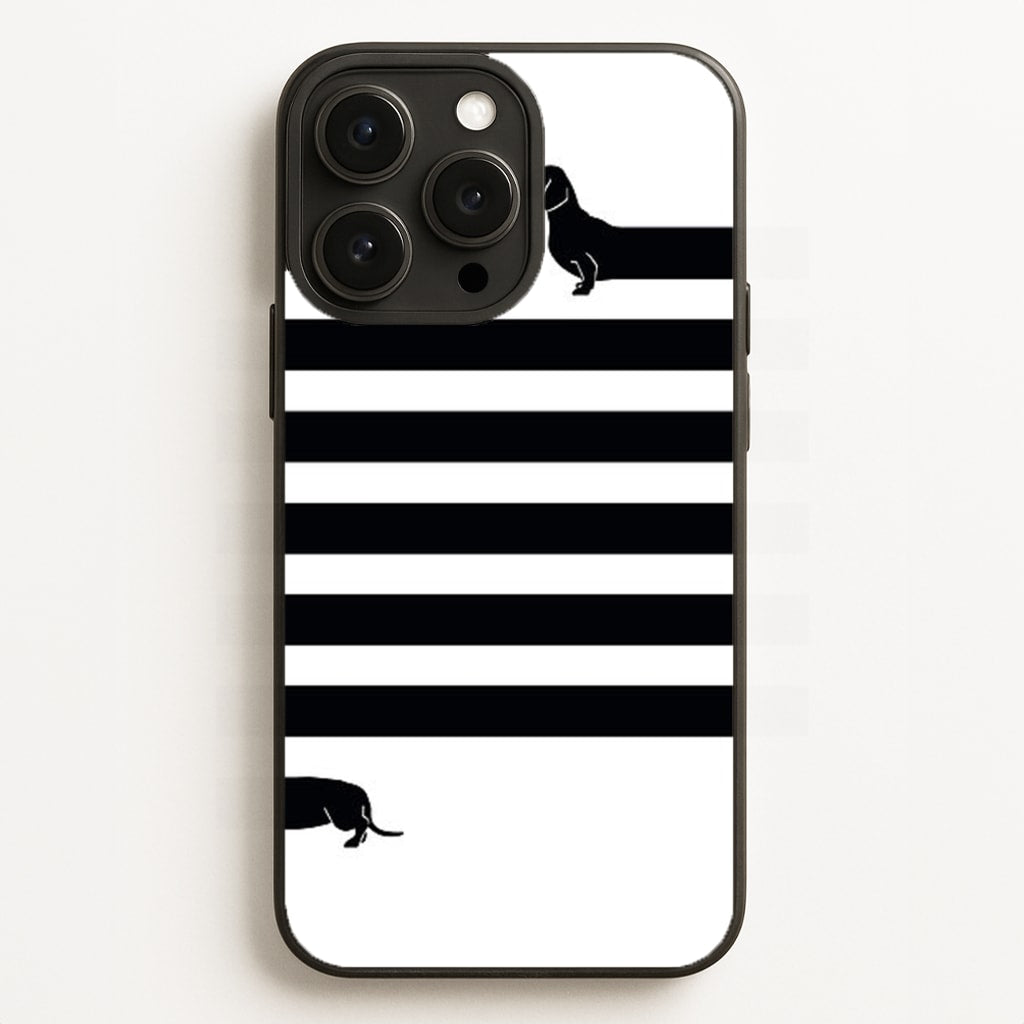 Dachshund Wrapped Phone Case