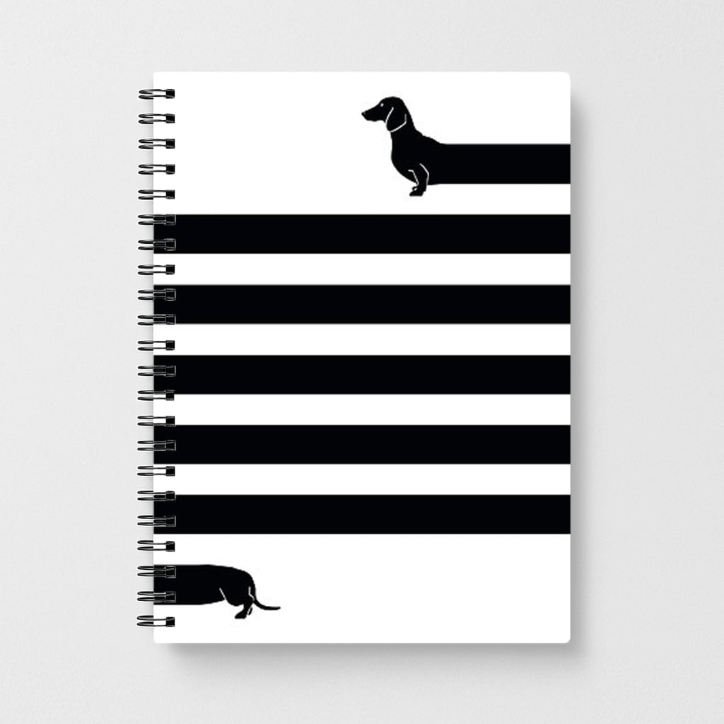 Dachshund Wrapped Notebook - Fun Cases