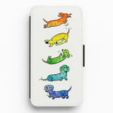 Dachshunds Wallet Phone Cases