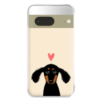 Dachshund Puppy Love Phone Case for Google Pixel 7a