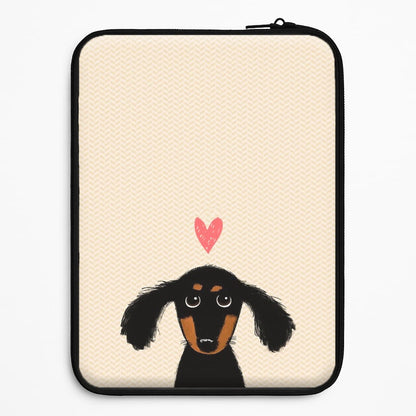 Dachshund Puppy Love Universal Laptop Sleeve