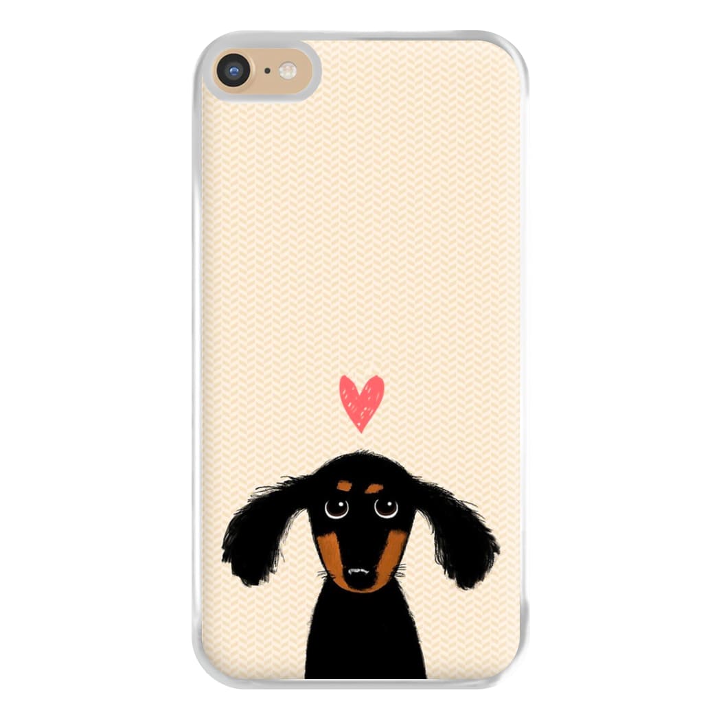 Dachshund Puppy Love Phone Case for iPhone 6 Plus / 7 Plus / 8 Plus