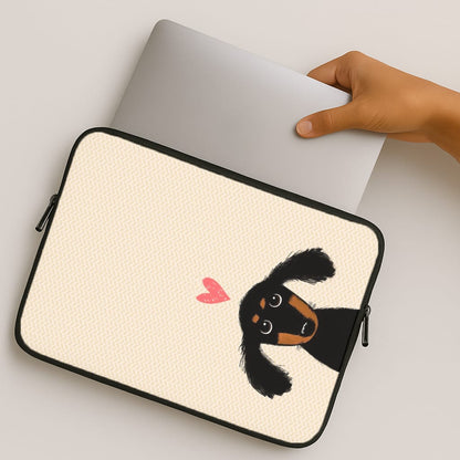 Dachshund Puppy Love MacBook Case