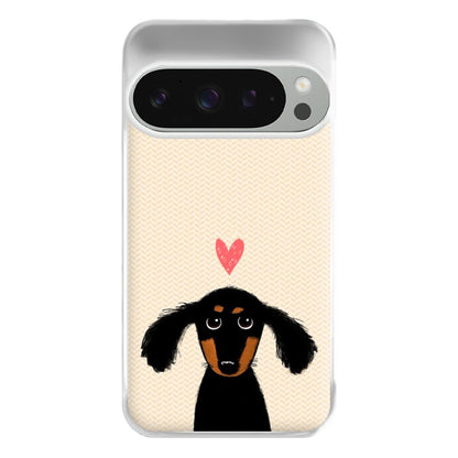 Dachshund Puppy Love Phone Case for Google Pixel 9 Pro XL