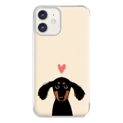 Dachshund Puppy Love Phone Case for iPhone 11