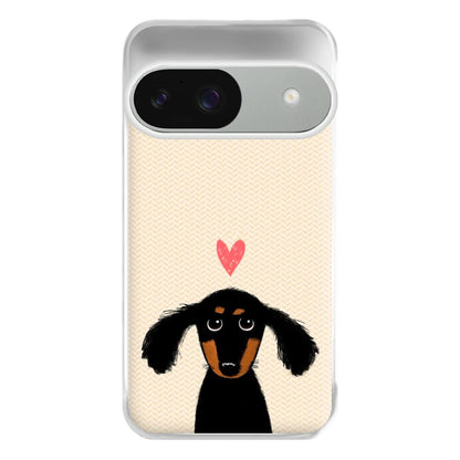 Dachshund Puppy Love Phone Case for Google Pixel 9 / 9 Pro