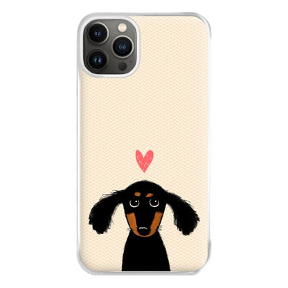 Dachshund Puppy Love Phone Case for iPhone 13