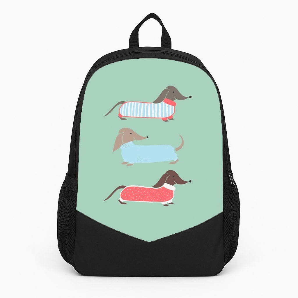 Sausage Dogs in Jumpers Backpack