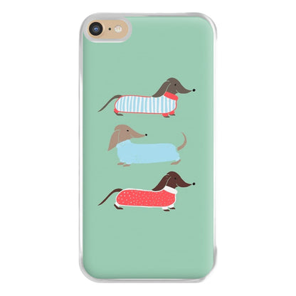 Sausage Dogs in Jumpers Phone Case for iPhone 6 Plus / 7 Plus / 8 Plus