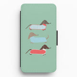 Dachshunds Wallet Phone Cases
