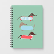 Sausage Dogs in Jumpers Notebook 1