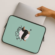 I Love My Dachshund Laptop Sleeve 2